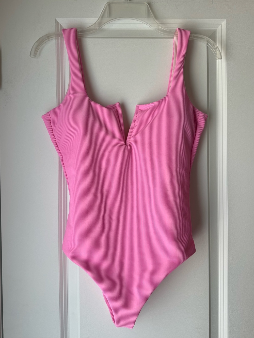 BEACH RIOT Tropez One Piece Swimsuit in Prism Pink in Size Medium
